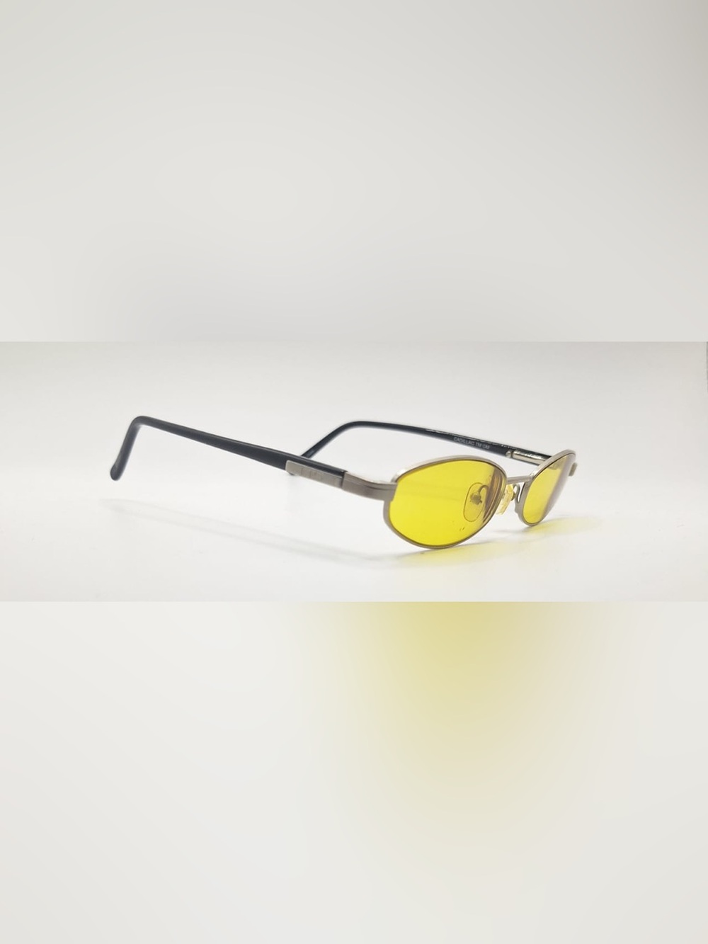 Cadillac Silver Oval Sunglasses Frames Only